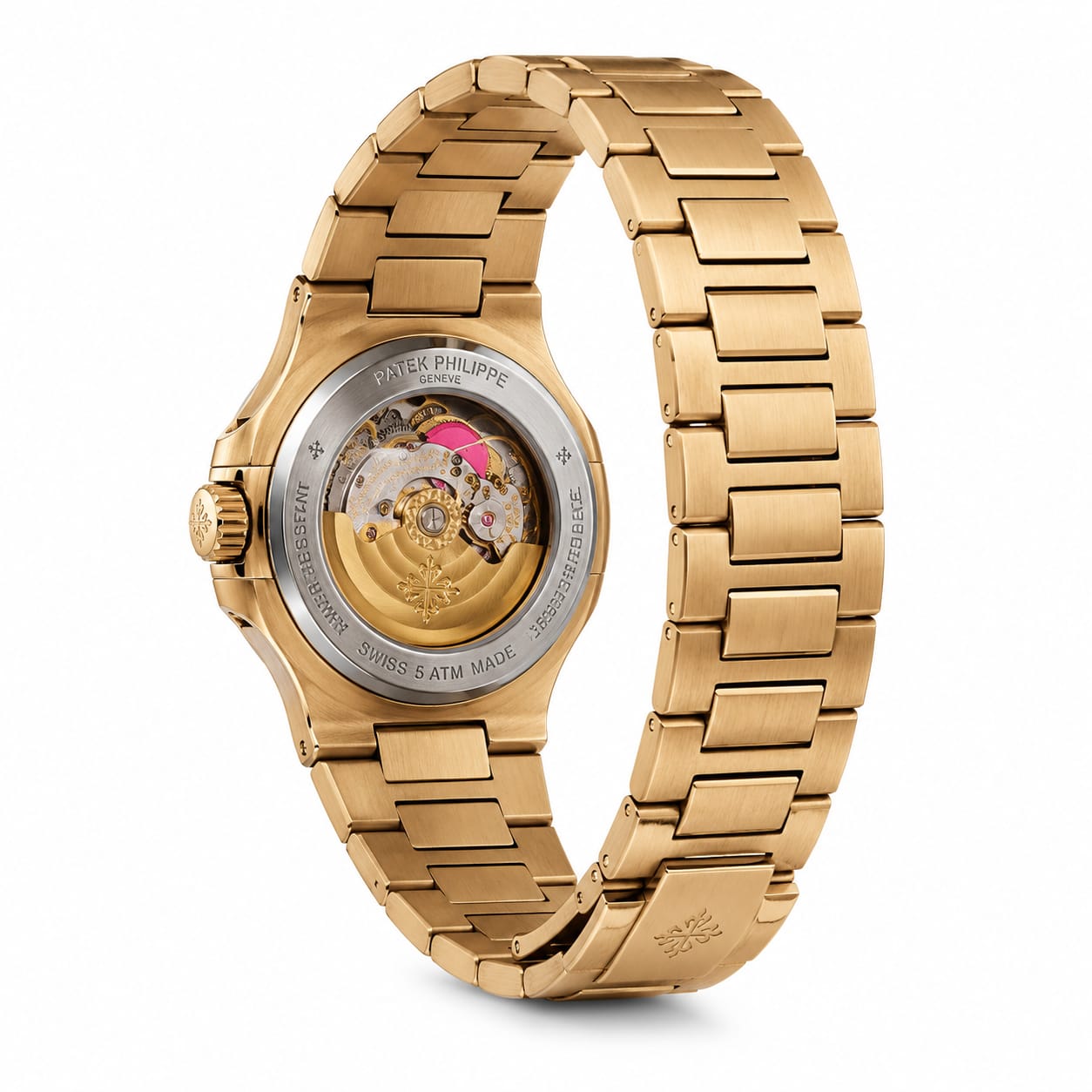 Luxury Gold Automatic Men's Watch – Blue Dial | Gold Stainless Steel Bracelet | Date Display