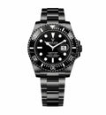 Luxury Black Stainless Steel Men's Watch | Premium Analog Wristwatch