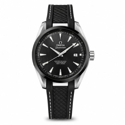 Premium Automatic Black Dial Men's Watch with Rubber Strap