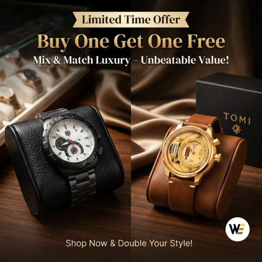 Buy One Get One Free – Luxury Watch Combo Offer