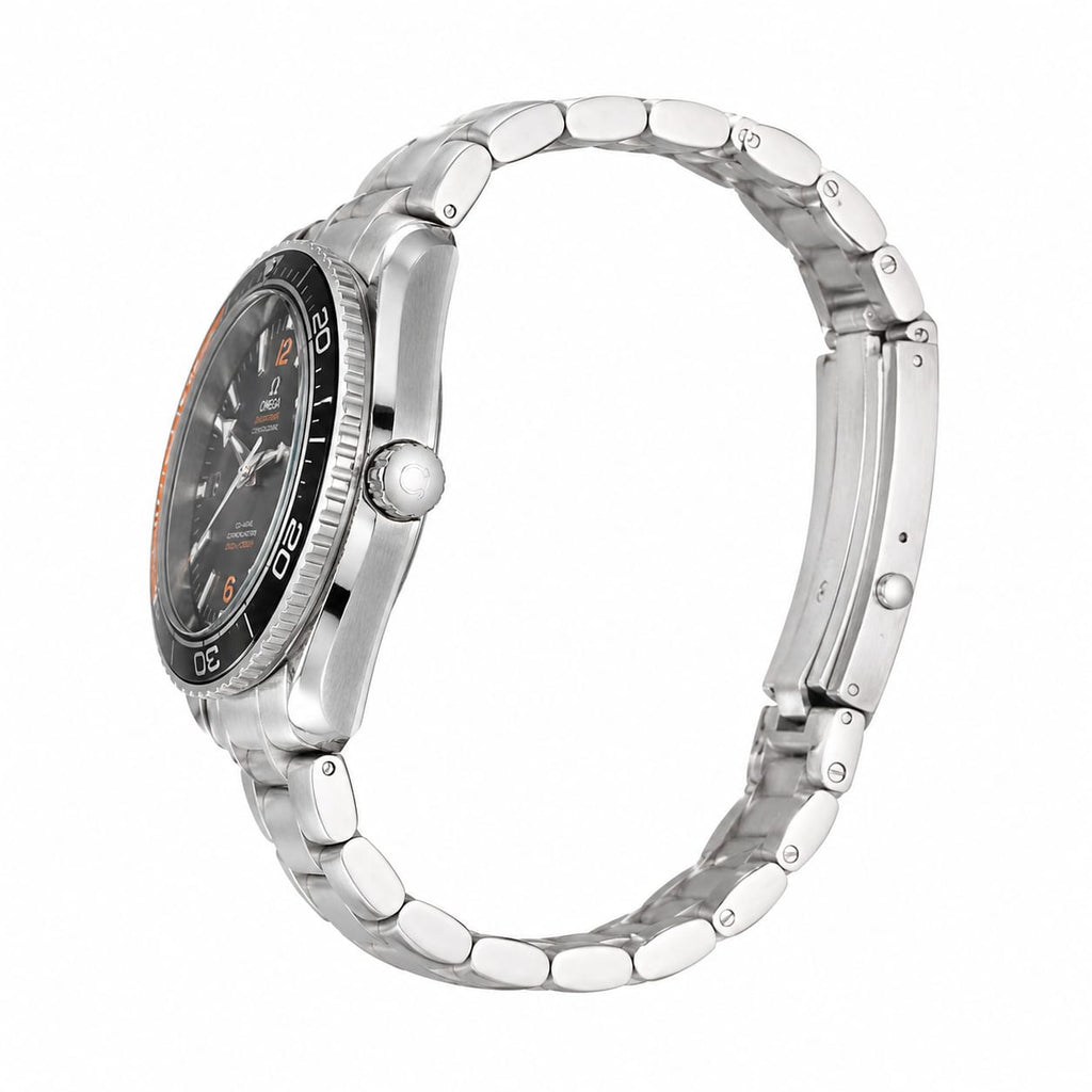 Luxury Automatic Diver Watch for Men – Black Dial | Stainless Steel Bracelet | Skeleton Case Back
