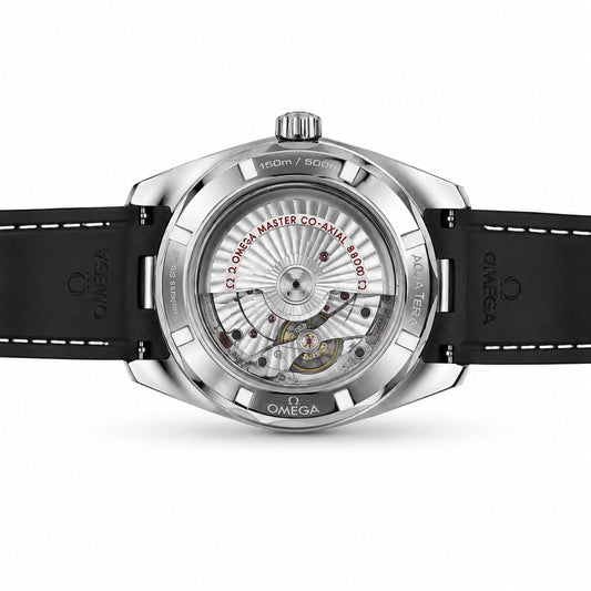 Premium Automatic Skeleton Men's Watch – Black Silicone Strap | Silver Case