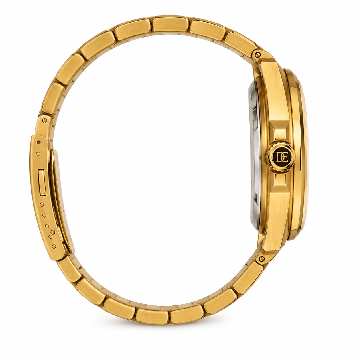 Luxury Gold Automatic Men's Watch – Stainless Steel Bracelet | Premium Mechanical Design